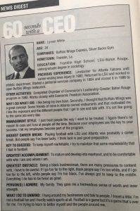 Lyman White Baton Rouge Business Report 1992
