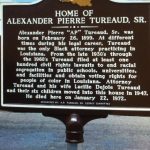 Sign at home of A.P. Tureaud, Sr.